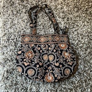 Vera Bradley neutral colors medium size bag